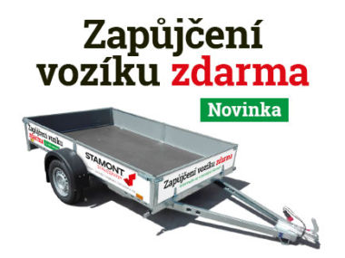 Zapůjčení vozíku zdarma – Stamont stavebniny Rychnov nad Kněžnou a Jaroměř