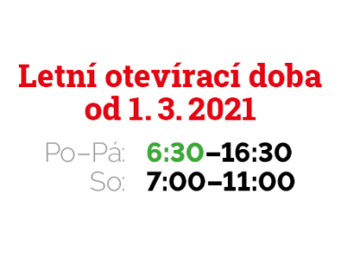 Stavebniny Stamont letní otevírací doba