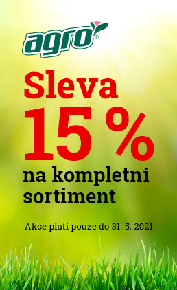 Sleva 15 % na kompletní sortiment Agro