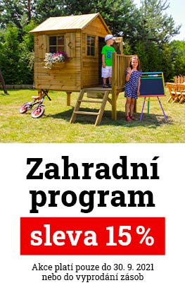 Sleva 15 % na zahradní program