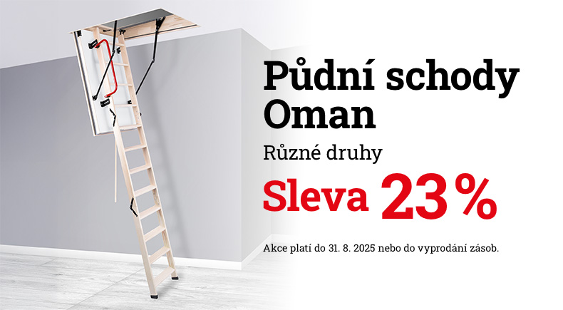 Akce schody Oman